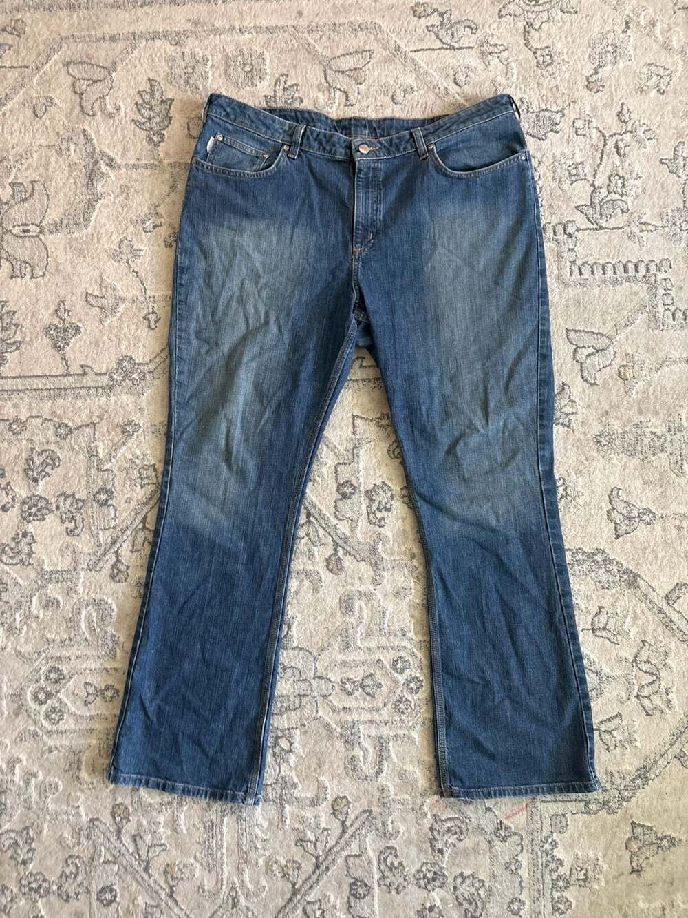 Carhartt Men’s Relaxed Fit Bootcut Denim Jeans